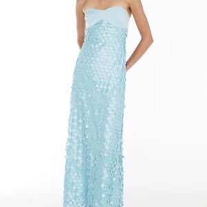 Supreme Extreme Balconette Dress in Acqua Spritz